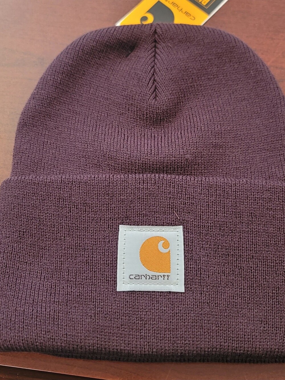 Carhartt Men’s Cuffed Beanie - Plum